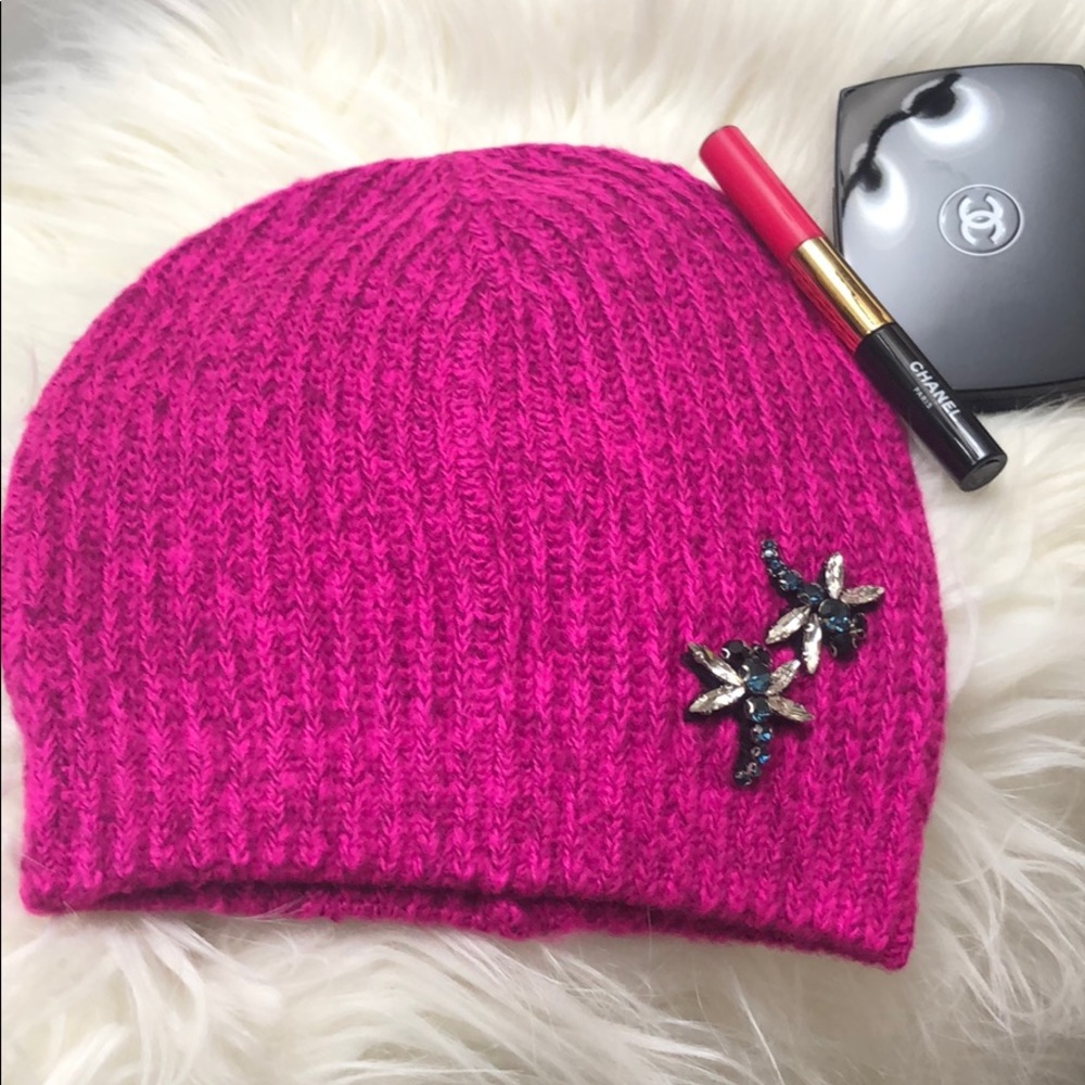 ‼️‼️ FINAL SALE ‼️‼️ Dragonfly Embellished Beanie